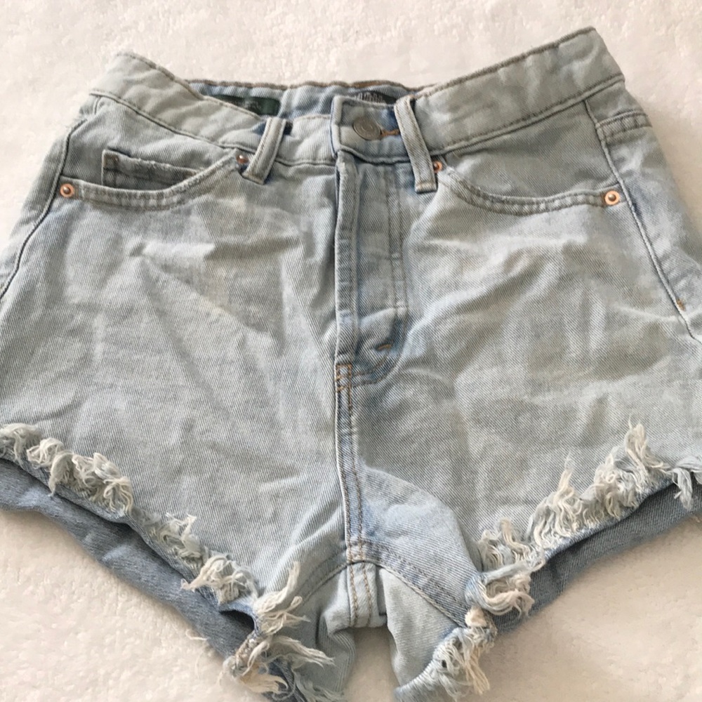 Light Blue Jean Shorts
